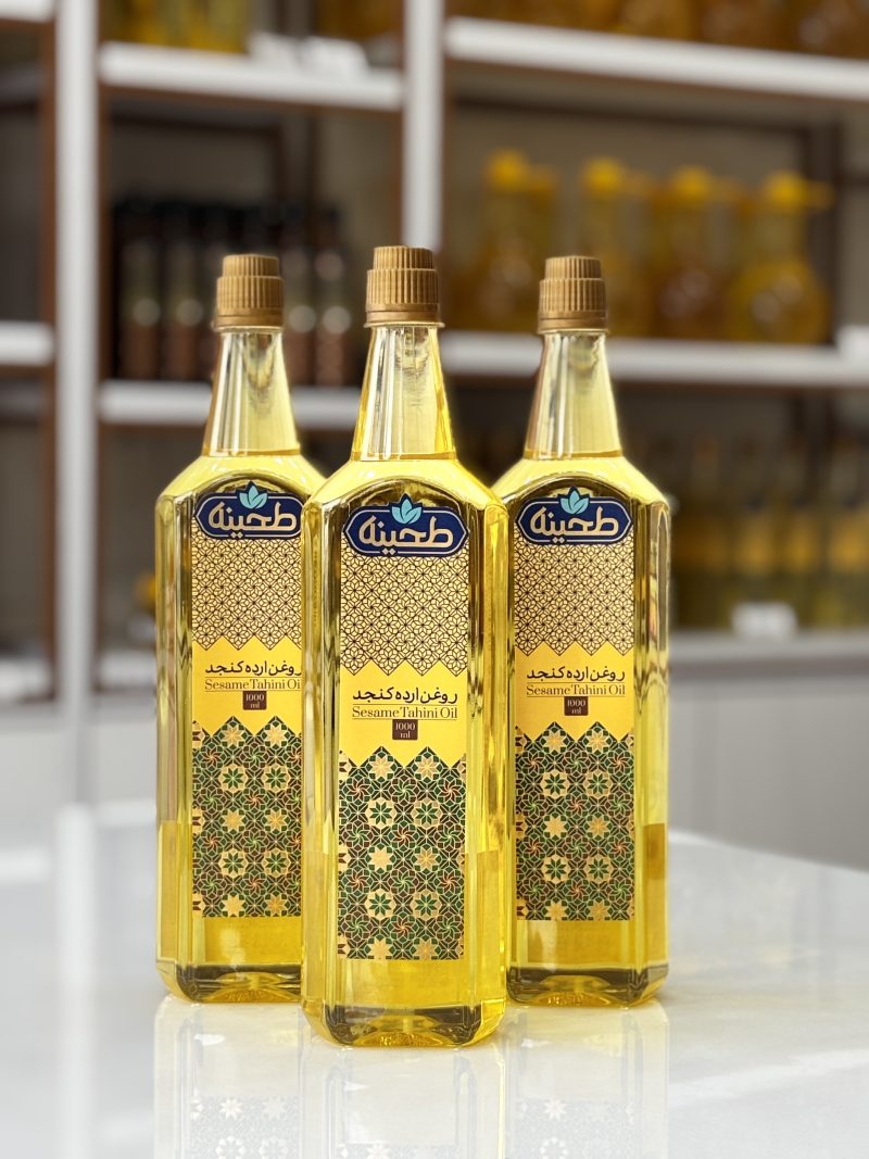 روغن ارده کنجد یک لیتری - تصویر 1
